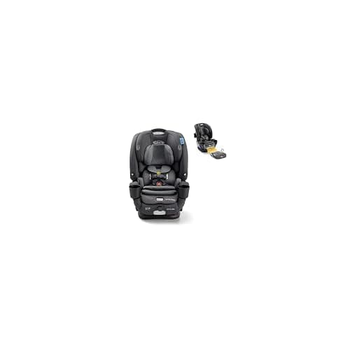 🫧 Graco Cadeira Infantil para Carro 4Ever® DLX Grad 5 em 1 com Sistema LATCH, Harrison, Cinza Chumbo