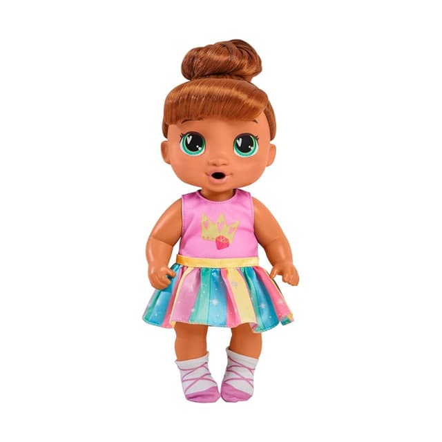Baby Alive, Boneca, Minha Melhor Amiga, Sophia Sparkle - Cabelos Castanhos, Acessórios Inclusos, 28 cm - A partir de 3 Anos