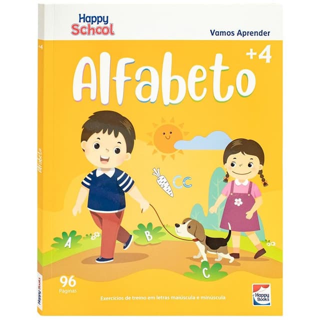 Happy School Cartilha de Alfabetização: Alfabeto